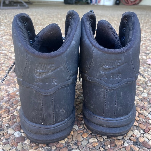 Nike Lunar Force 1 Duckboot 18 Triple Black BQ7930 003 - Picture 3 of 8
